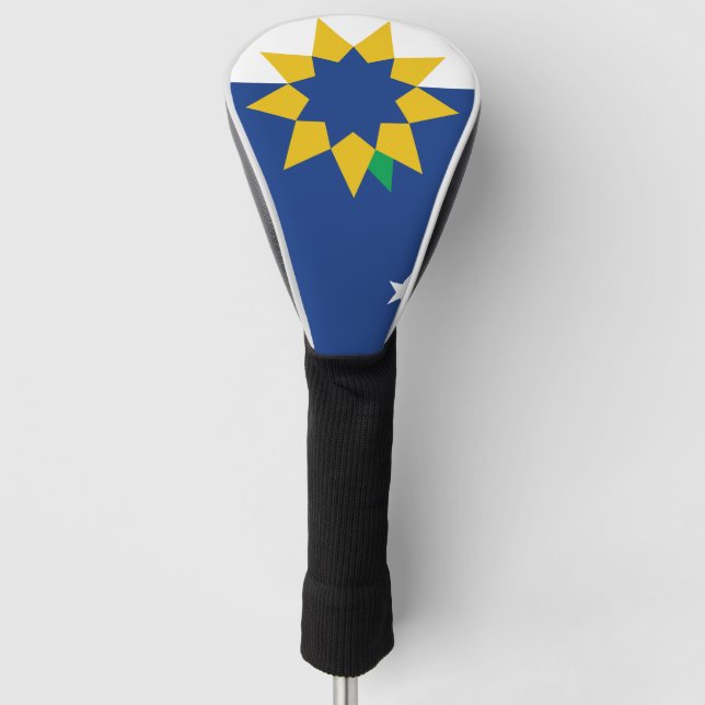 Flagge von Topeka, Kansas Golf Headcover (Vorderseite)