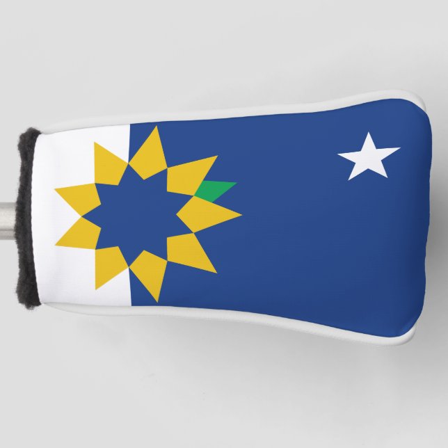 Flagge von Topeka, Kansas Golf Headcover (Vorderseite)