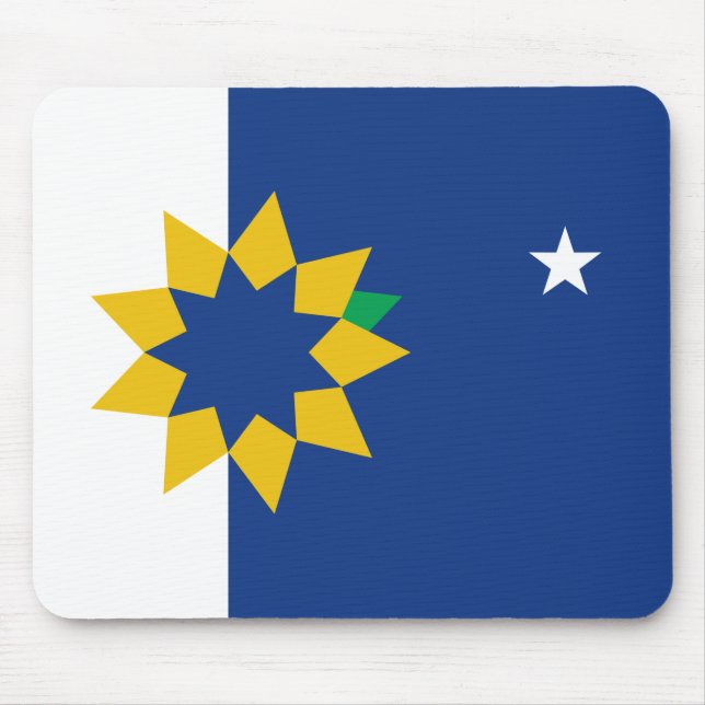 Flagge von Topeka (Kansas) Mousepad (Vorne)