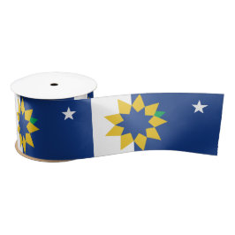 Flagge von Topeka (Kansas) Satinband