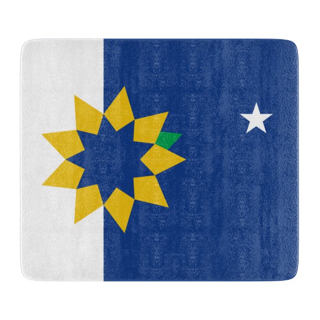 Flagge von Topeka (Kansas) Schneidebrett (Vorderseite)
