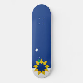 Flagge von Topeka (Kansas) Skateboard