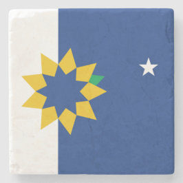 Flagge von Topeka (Kansas) Steinuntersetzer
