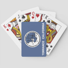 Flagge von Torrance (Kalifornien) Spielkarten