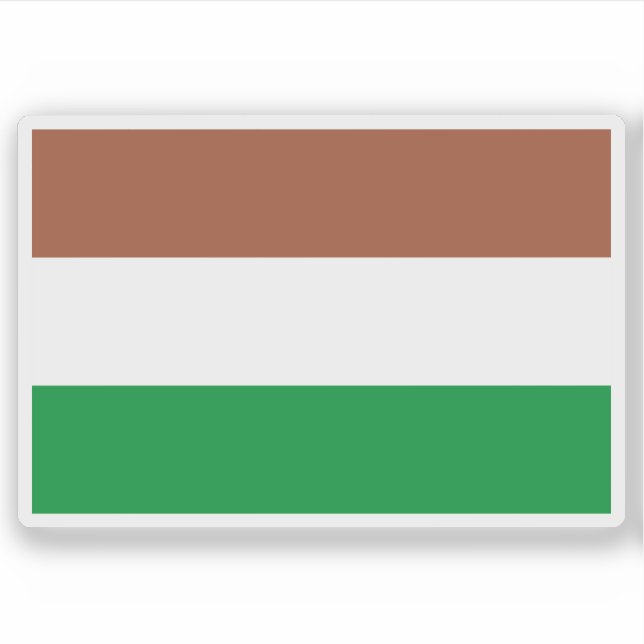 Flagge von Transkei, Republik Südafrika Aufkleber (Vorderseite)