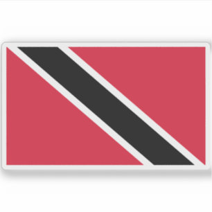 Flagge von Trinidad und Tobago Aufkleber