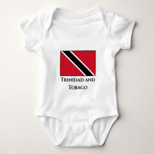 Flagge von Trinidad und Tobago Baby Strampler