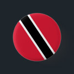 Flagge von Trinidad und Tobago Button<br><div class="desc">Flagge von Trinidad und Tobago</div>