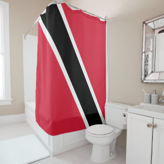 Flagge von Trinidad und Tobago Duschvorhang