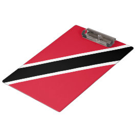 Flagge von Trinidad und Tobago Klemmbrett
