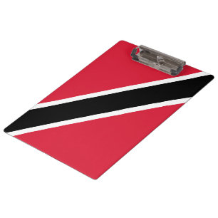 Flagge von Trinidad und Tobago Klemmbrett
