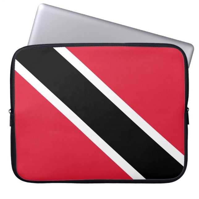 Flagge von Trinidad und Tobago Laptopschutzhülle (Vorderseite)