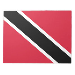 Flagge von Trinidad und Tobago Notizblock