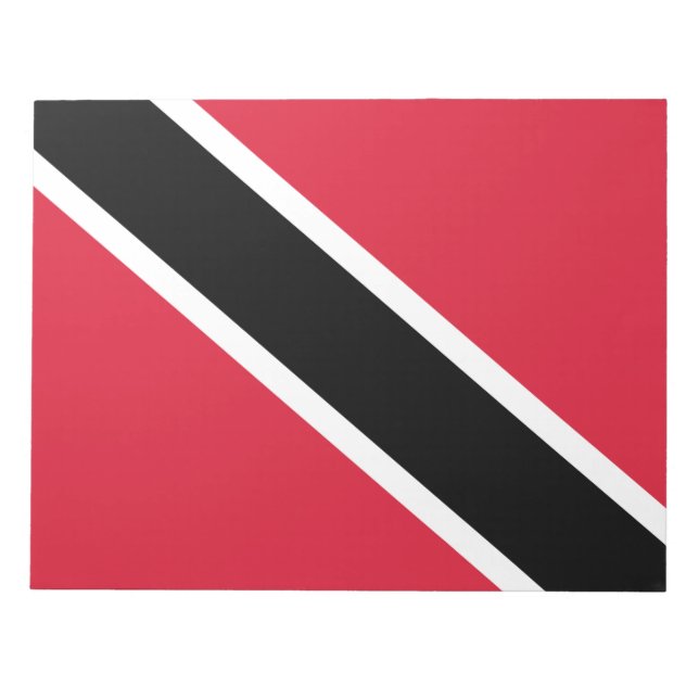 Flagge von Trinidad und Tobago Notizblock (Vorderseite)