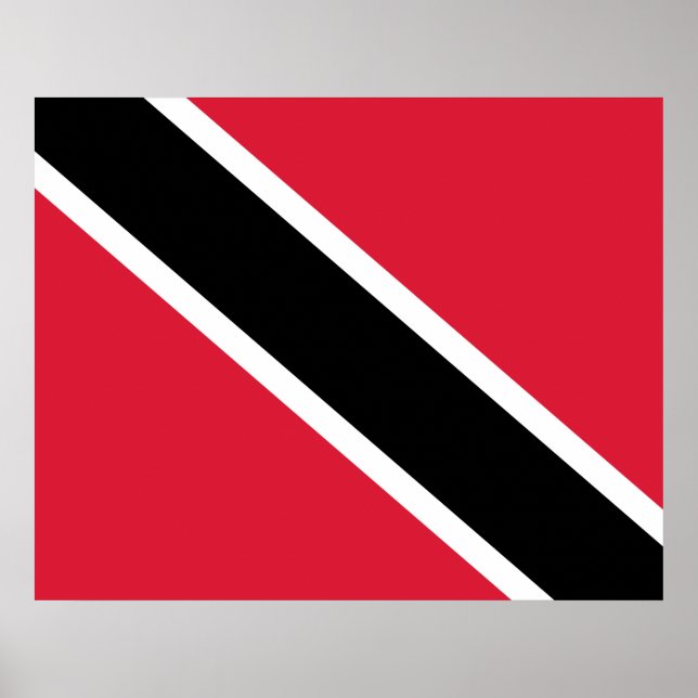 Flagge von Trinidad und Tobago Poster (Vorne)