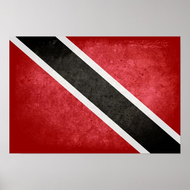 Flagge von Trinidad und Tobago Poster (Vorne)