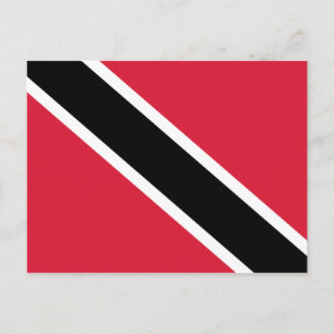 Flagge von Trinidad und Tobago Postkarte