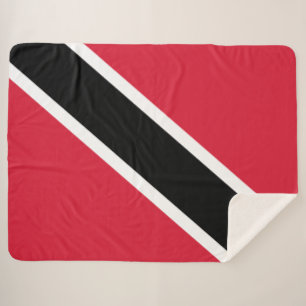 Flagge von Trinidad und Tobago Sherpadecke