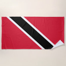 Flagge von Trinidad und Tobago Strandtuch