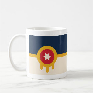 Flagge von Tulsa, Oklahoma Kaffeetasse