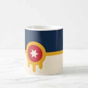Flagge von Tulsa (Oklahoma) Kaffeetasse