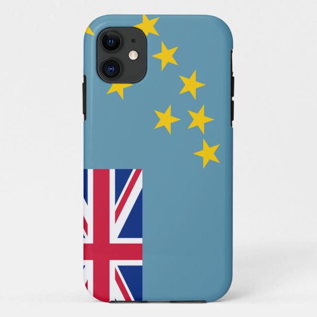 Flagge von Tuvalu Case-Mate iPhone Hülle (Rückseite)