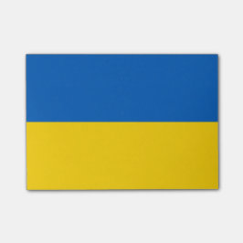 Flagge von Ukraine Posten-it® Anmerkungen Post-it Klebezettel