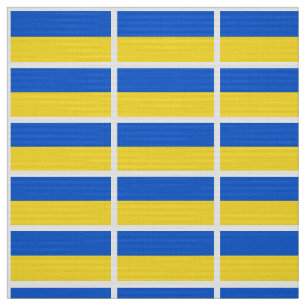 Flagge von Ukraine Stoff