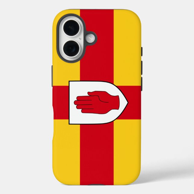 Flagge von Ulster Case-Mate iPhone Hülle (Rückseite)