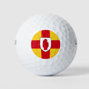 Flagge von Ulster Golfball