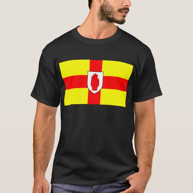 Flagge von Ulster - Nordirland T-Shirt (Vorderseite)