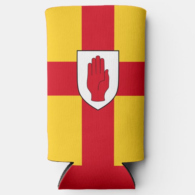 Flagge von Ulster Selters Dosenkühler (Vorderseite)