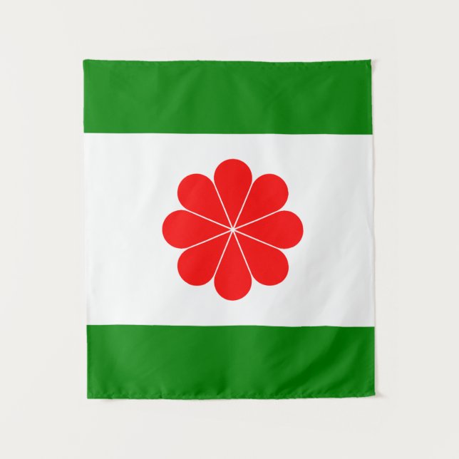 Flagge von unabhängigem Taiwan - 臺灣獨立運動 - 台灣獨立運動 Wandteppich (Vorderseite)