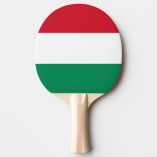 Flagge von Ungarn-Klingeln Pong Paddel Tischtennis Schläger