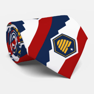 Flagge von Utah (Beehive Flag) Krawatte