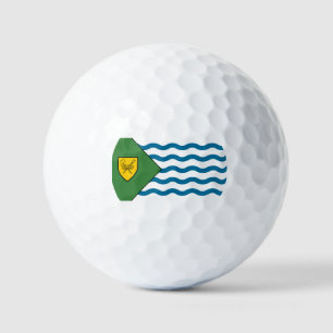 Flagge von Vancouver, British Columbia Golfball
