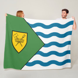 Flagge von Vancouver (British Columbia, Kanada) Fleecedecke