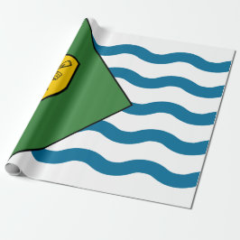 Flagge von Vancouver (British Columbia, Kanada) Geschenkpapier