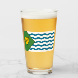 Flagge von Vancouver (British Columbia, Kanada) Glas