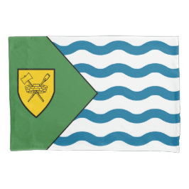 Flagge von Vancouver (British Columbia, Kanada) Kissenbezug