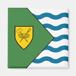 Flagge von Vancouver (British Columbia, Kanada) Magnet