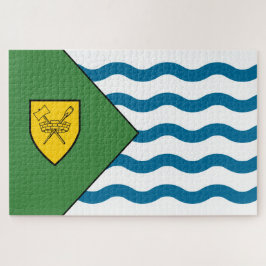Flagge von Vancouver (British Columbia, Kanada) Puzzle