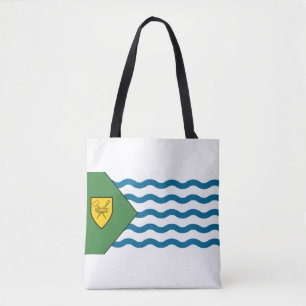 Flagge von Vancouver, British Columbia Tote Bag