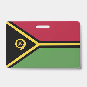 Flagge von Vanuatu Ausweis