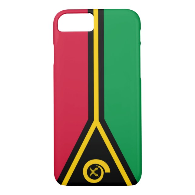 Flagge von Vanuatu Case-Mate iPhone Hülle (Rückseite)