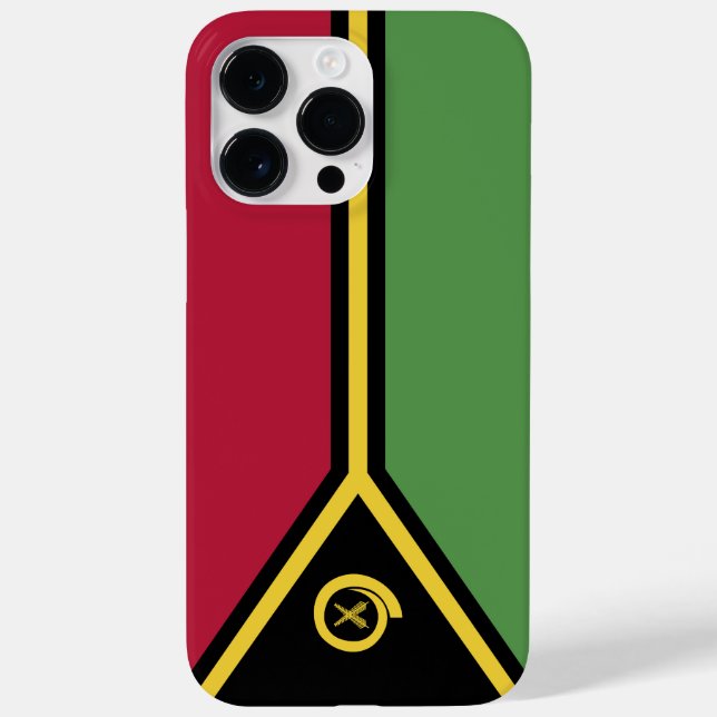 Flagge von Vanuatu Case-Mate iPhone Hülle (Rückseite)