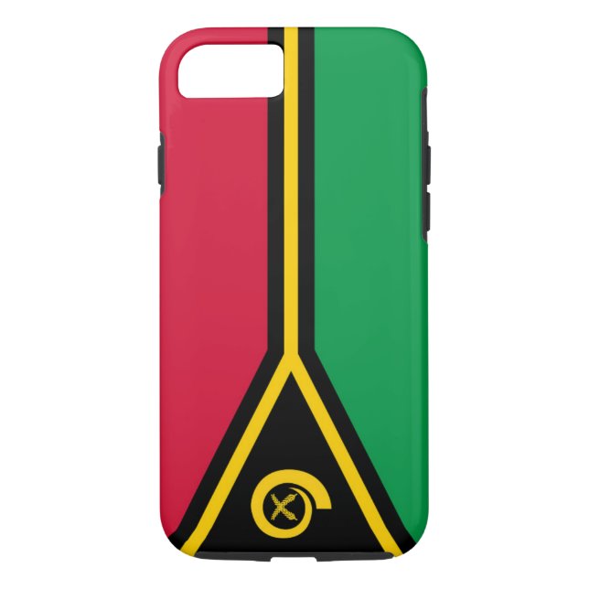Flagge von Vanuatu Case-Mate iPhone Hülle (Rückseite)