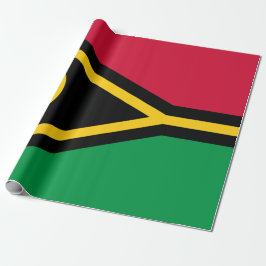 Flagge von Vanuatu Geschenkpapier