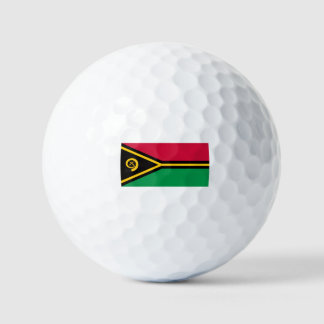 Flagge von Vanuatu Golfball
