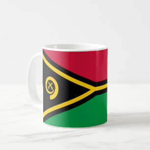 Flagge von Vanuatu Kaffeetasse